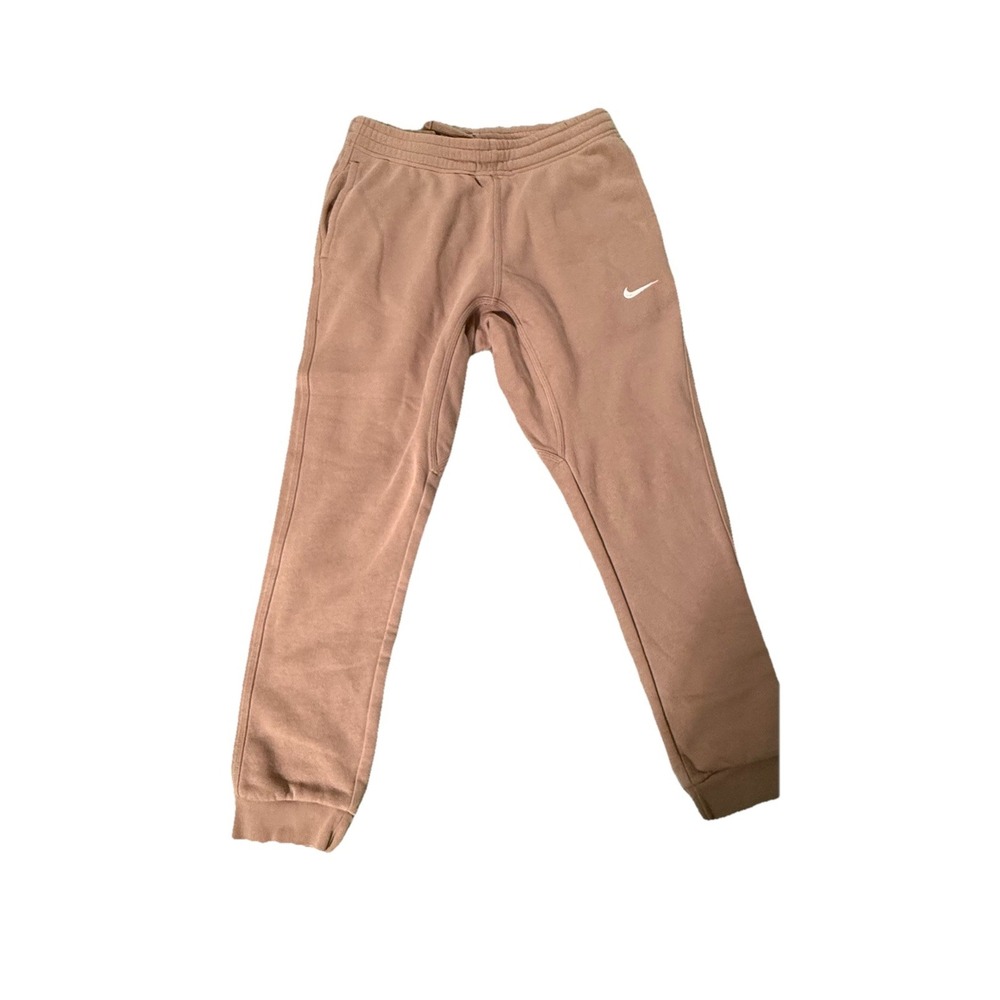 Nike Sportswear Club Fleece Taper Fitness Pants/Joggers Men's SZ  M Tan/Beige
